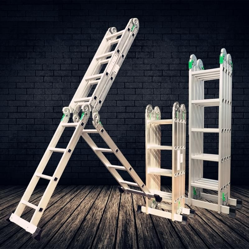 Sampmax-Construction-Aluminum-extension-Ladder