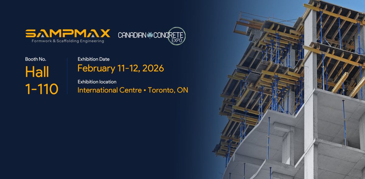 Build Smarter with Sampmax: North America-Ready Solutions at CCE 2026