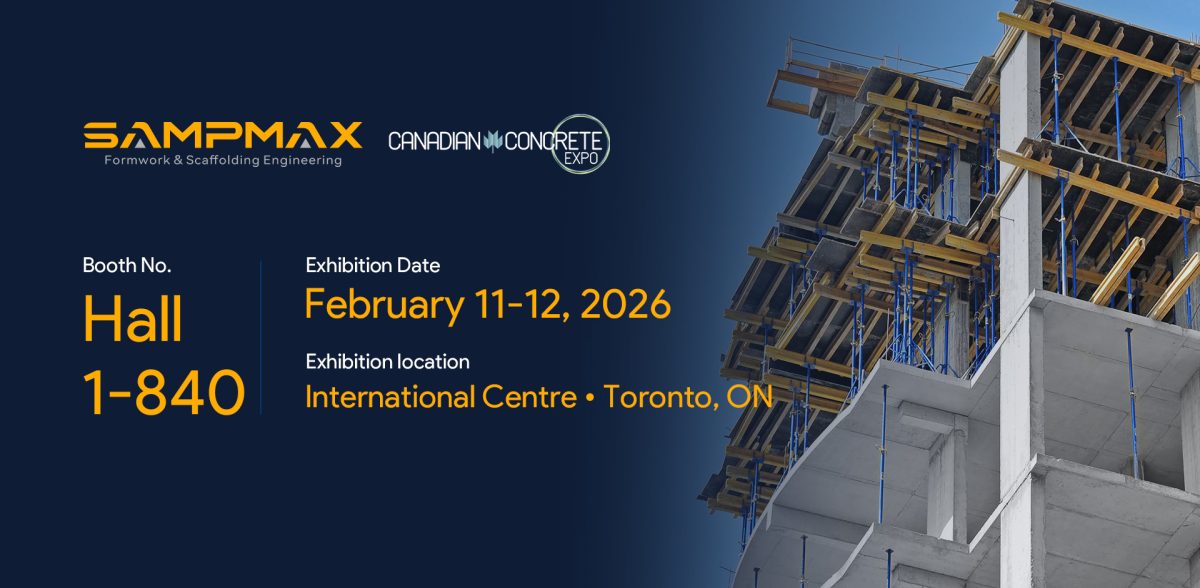 Build Smarter with Sampmax: North America-Ready Solutions at CCE 2026